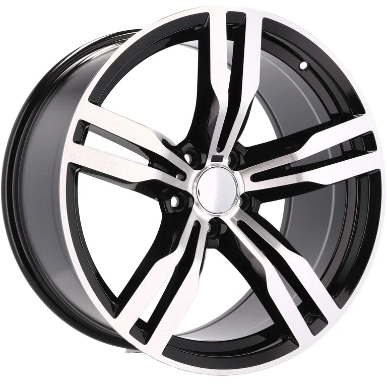 Alu kola Racing Line B5769 Black Polished WheelsUp