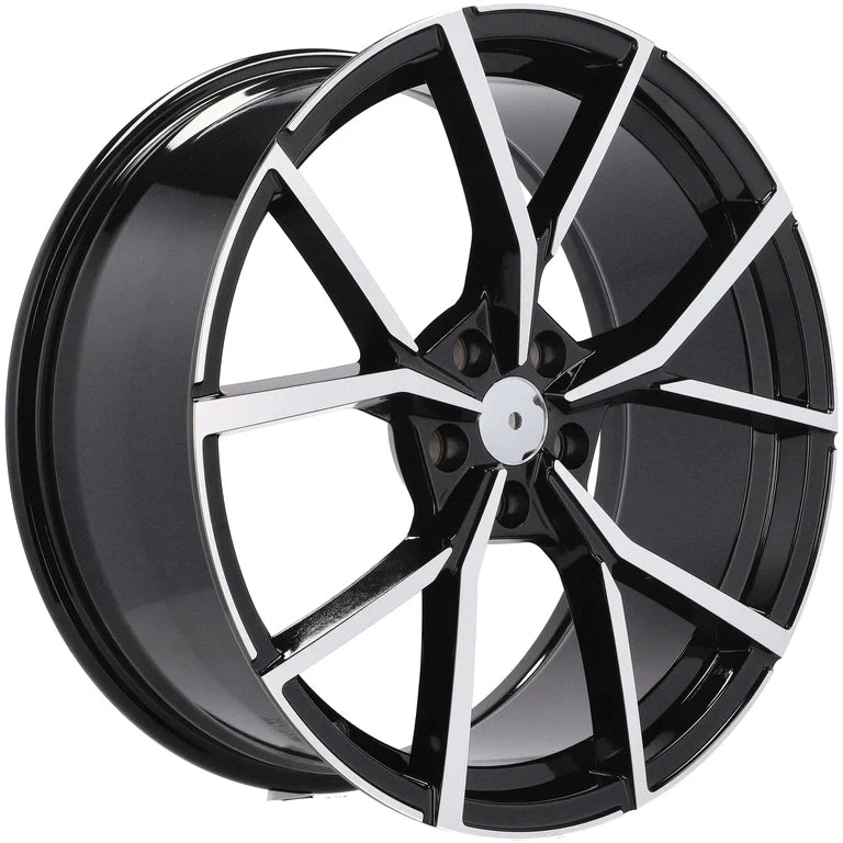 Alu kola Racing Line B5801 Black Polished WheelsUp