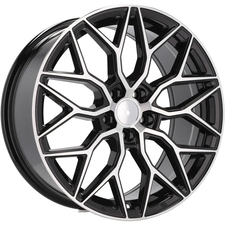 Alu kola Racing Line B5812 Black Polished WheelsUp
