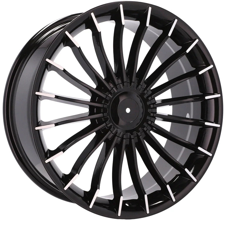 Alu kola Racing Line BK273 Black Polished WheelsUp