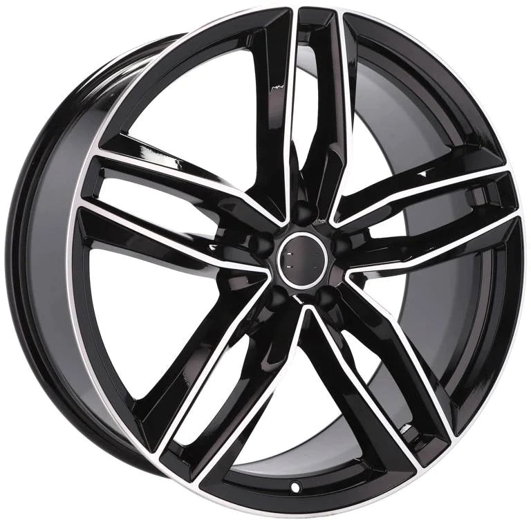 Alu kola Racing Line BK690 Black Polished WheelsUp