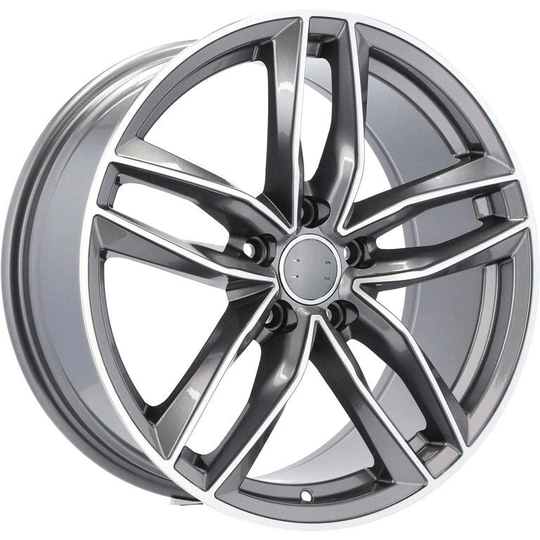 Alu kola Racing Line BK690 Grey Polished WheelsUp