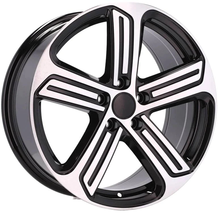 Racing Line BK795 Black Polished WheelsUp