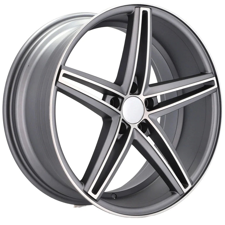 Alu kola Racing Line QC521 Grey Polished Half Matt WheelsUp