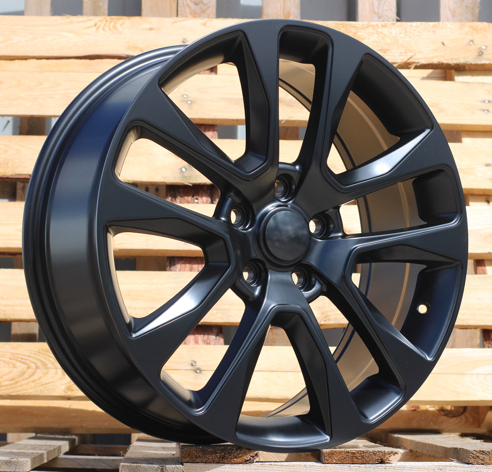 Alu kola pro Jeep B5536 8x20 5x127 ET56 Black Half Matt