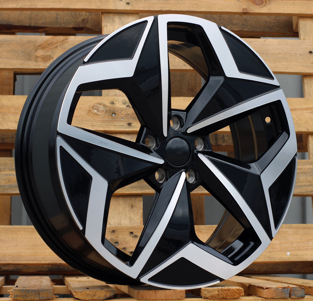 Alu kola pro Volkswagen I5649 7.5x19 5x112 ET50 Black Polished