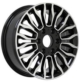 Alu kola pro Mercedes B2419 7x16 6x130 ET50 Black Polished