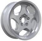 Alu kola pro BMW B2418 8x17 5x120 ET15 74.1 Silver & Polished Lip