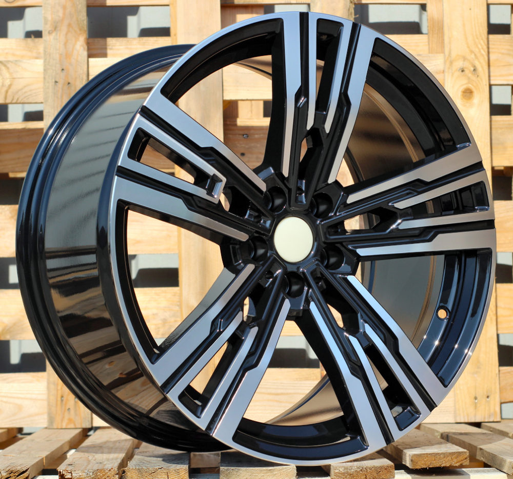 Alu kola pro BMW B1831 10x21 5x112 ET41 Black Polished