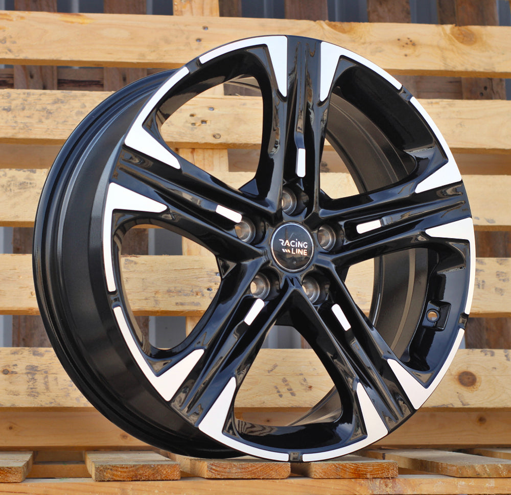 Alu kola pro Kia H3482F 7.5x18 5x114.3 ET50.5 67.1 Black Polished
