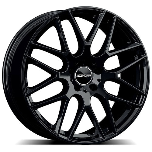 Alu kola GMP Berghem 10x21 5x112 ET18 66.5 glossy black; kulová R14