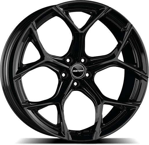 Alu kola GMP Ultrivity 10x21 5x112 ET30 66.5 glossy black