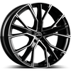 Alu kola GMP Gunner 10x21 5x130 ET45 71.6 black diamond