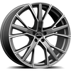 Alu kola GMP Gunner 10x21 5x130 ET45 71.6 matt anthracite diamond