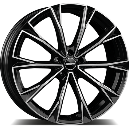 Alu kola GMP Totale 10x23 5x112 ET50 66.6 black diamond