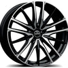 Alu kola GMP Sparta 10.5x20 5x112 ET40 66.6 black diamond