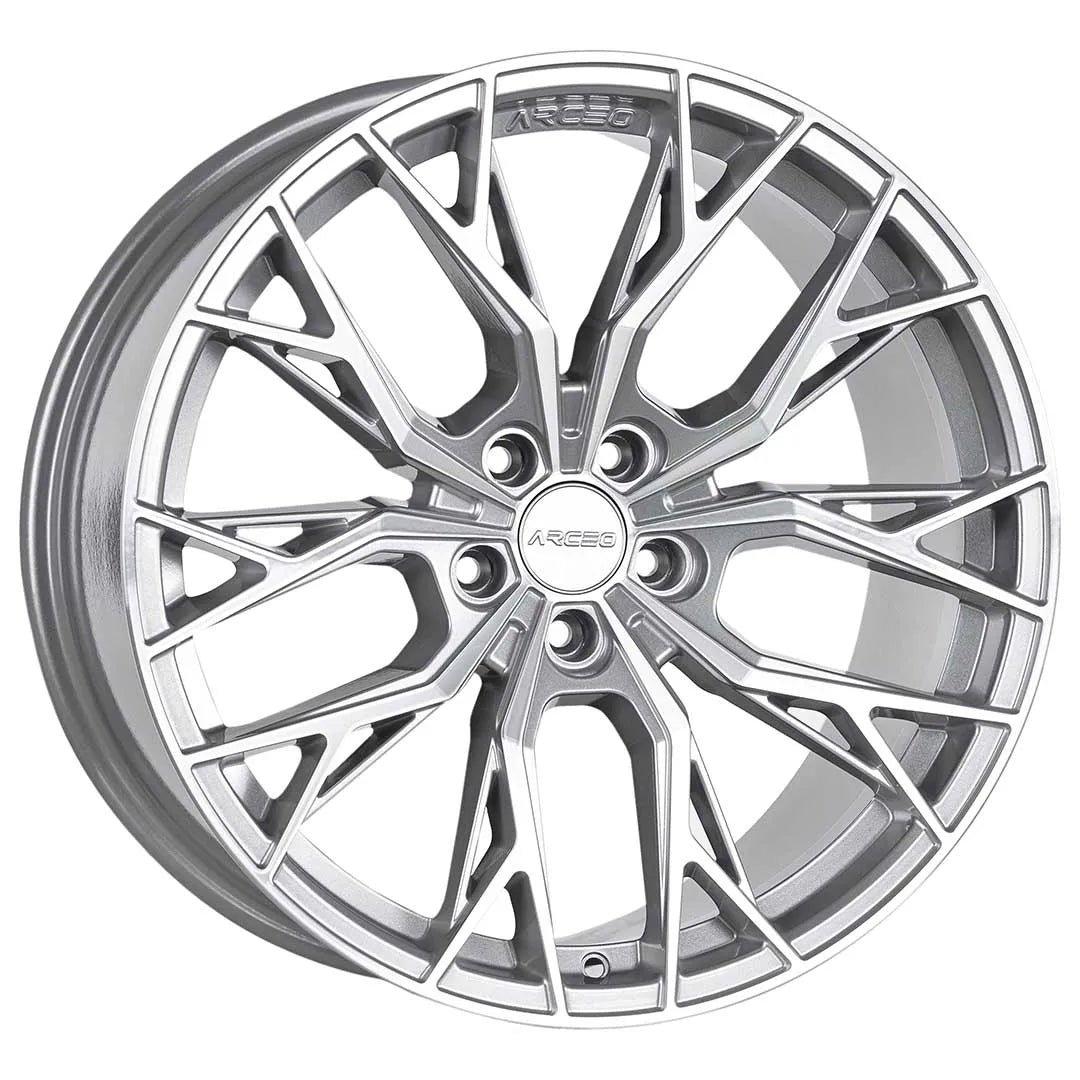 Alu kola Arceo ROMA 9x20 5x114.3 ET35 Silver Diamond | Wheelsup.cz