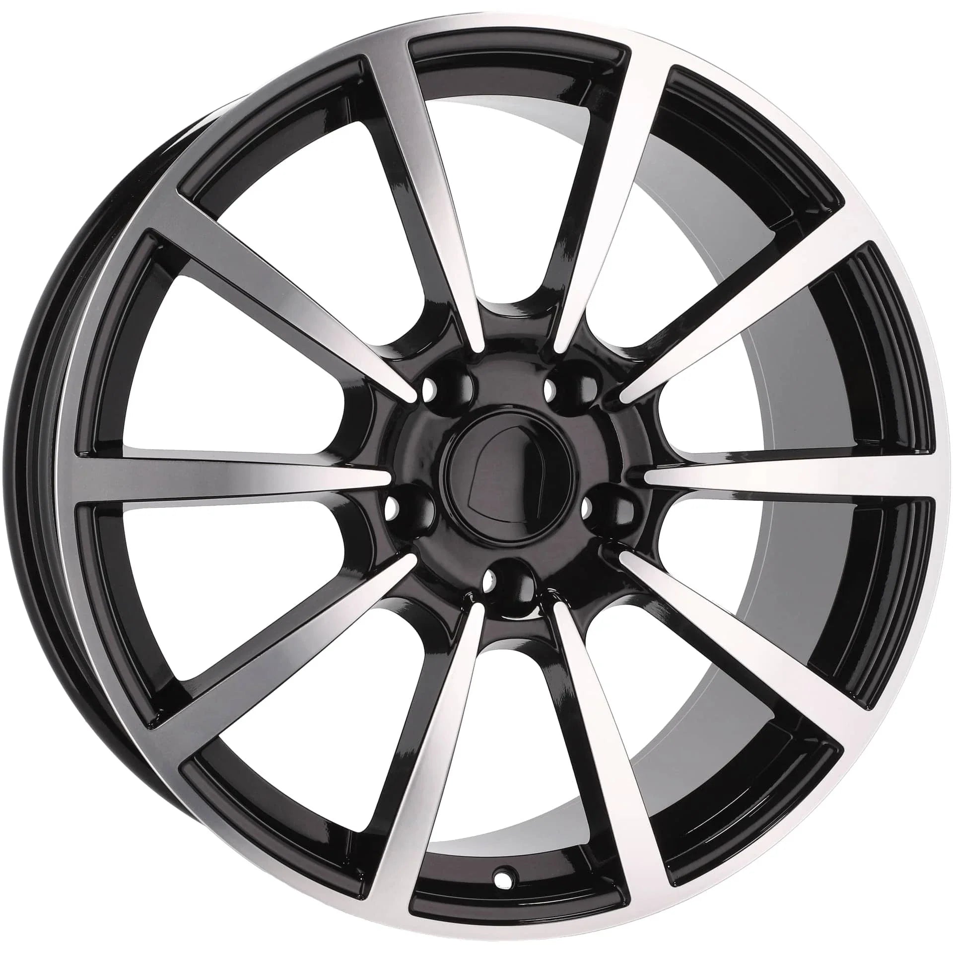 Alu kola pro Porsche 1067 8.5x20 5x130 ET50 71.6 Black Polished | Wheelsup.cz