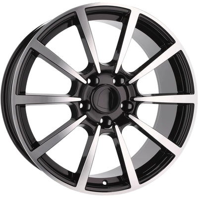 Alu kola pro Porsche 1067 11x20 5x130 ET56 71.6 Black Polished | Wheelsup.cz