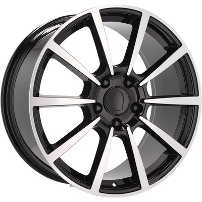 Alu kola pro Porsche 1067 11x20 5x130 ET56 71.6 Black Polished | Wheelsup.cz