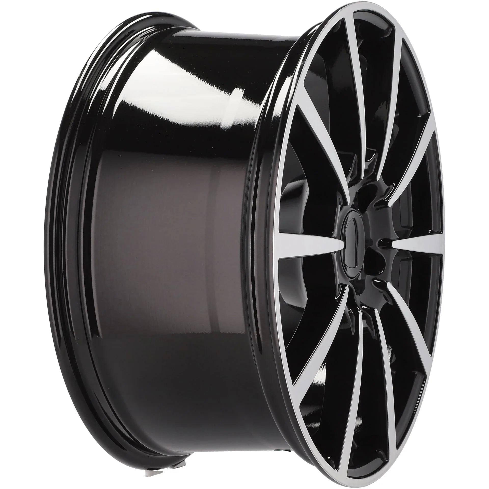 Alu kola pro Porsche 1067 8.5x20 5x130 ET50 71.6 Black Polished | Wheelsup.cz