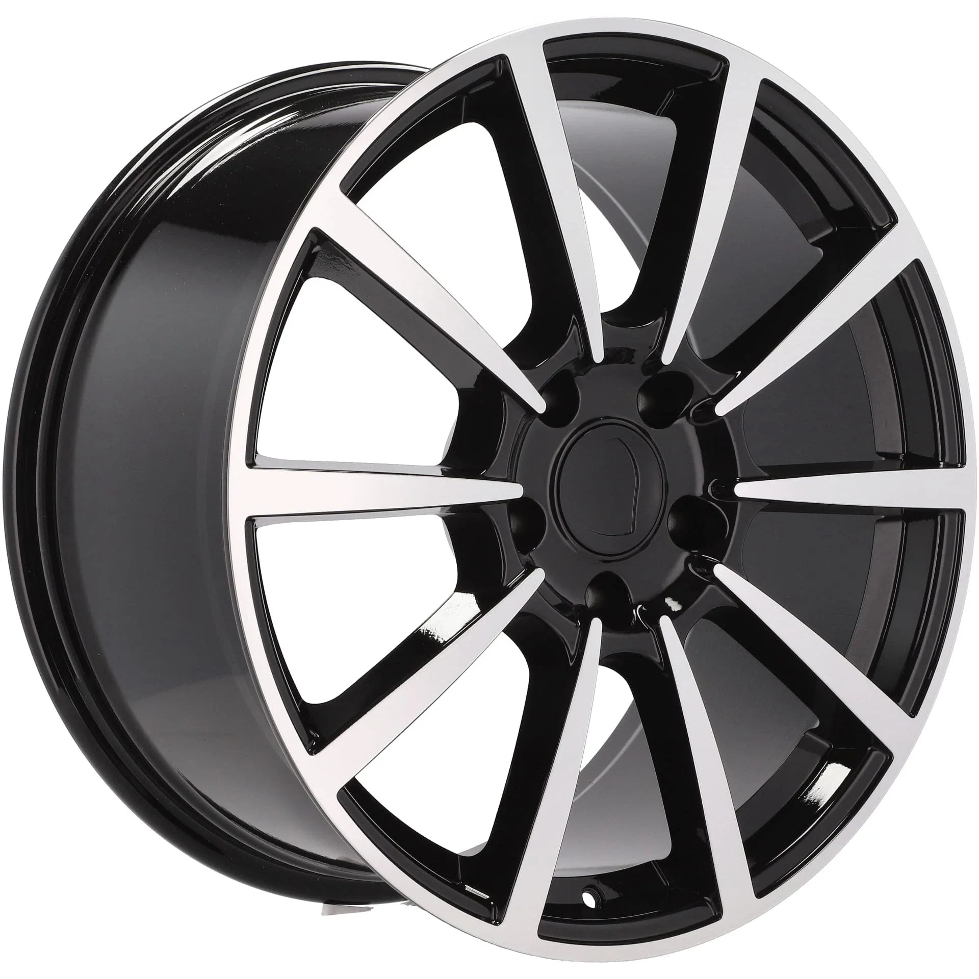 Alu kola pro Porsche 1067 8.5x20 5x130 ET50 71.6 Black Polished | Wheelsup.cz
