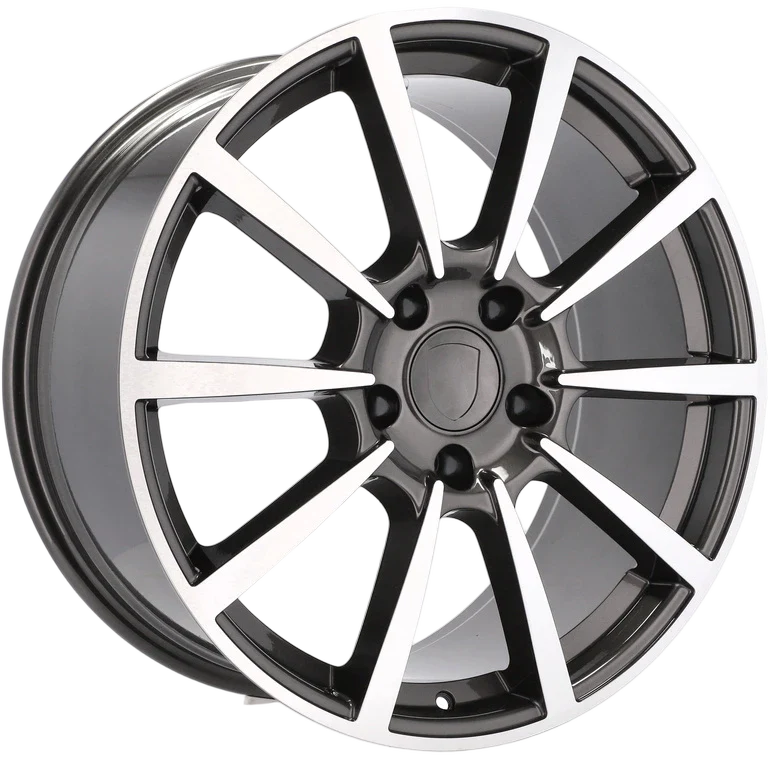 Alu kola pro Porsche 1067 11x19 5x130 ET56 71.6 Grey Polished | Wheelsup.cz