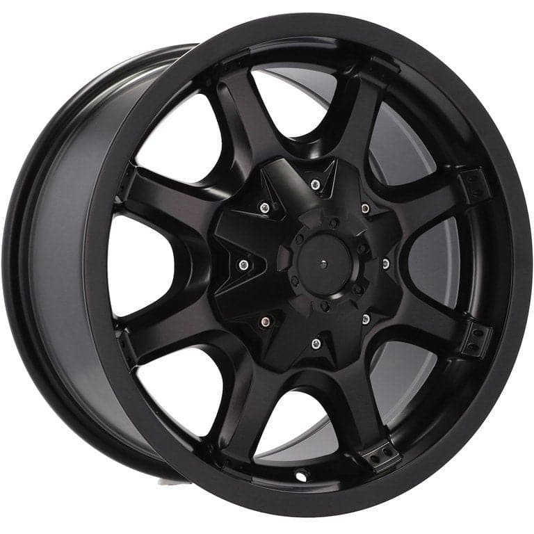 Alu kola pro Offroad B2004 8x16 6x114.3 ET Black Half Matt