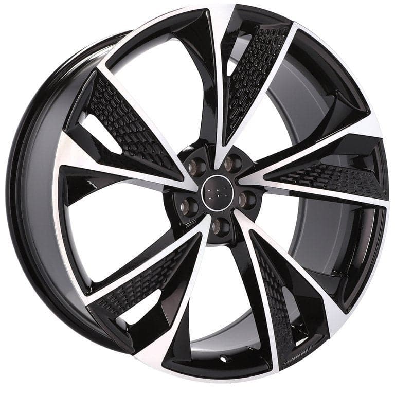 Alu kola pro Audi B1566 8x18 5x112 ET39 Black Polished