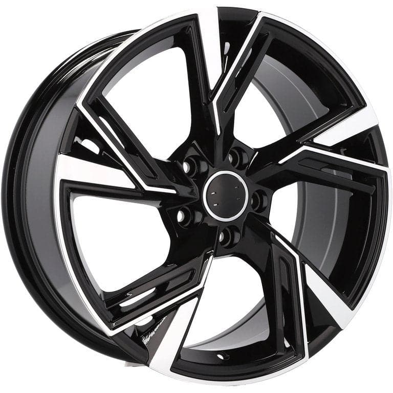 Alu kola pro Audi B1571 7.5x17 5x112 ET40 Black Polished