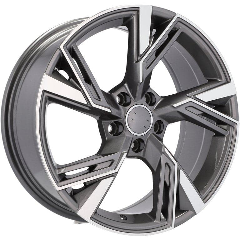 Alu kola pro Audi B1571 8.5x19 5x112 ET30 Grey Polished