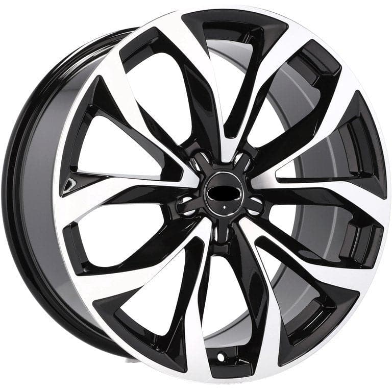 Alu kola pro Audi XF562 7.5x17 5x112 ET40 Black Polished