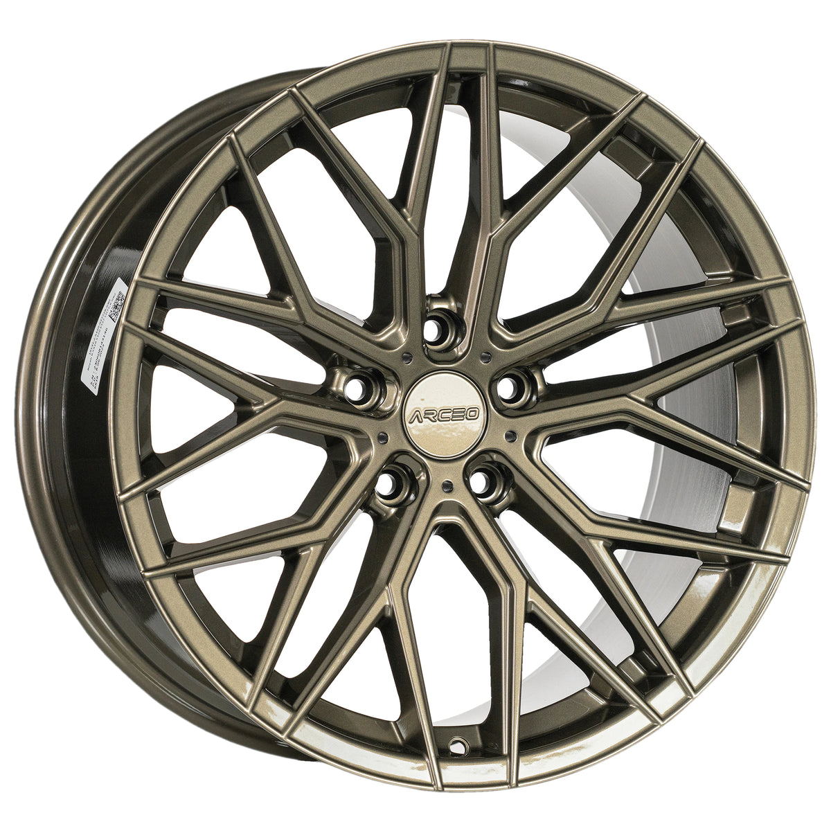 Alu kola Arceo VALENCIA 9x18 5x120 ET37 Glossy Bronze | Wheelsup.cz