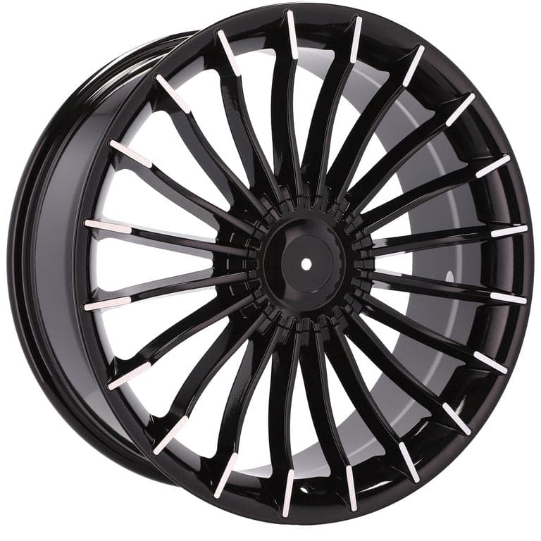 Alu kola pro BMW BK273 8.5x20 5x112 ET33 Black Polished