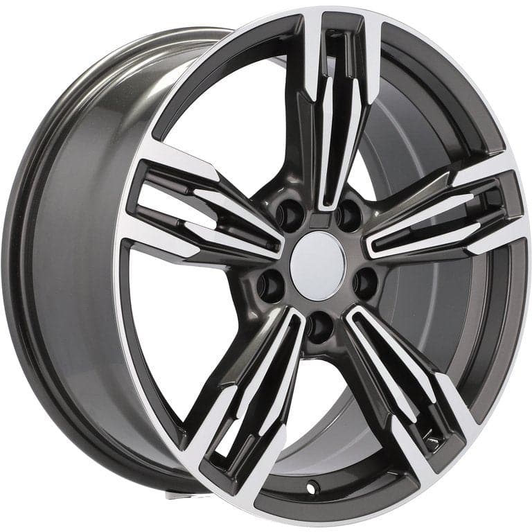 Alu kola pro BMW BY983 8x17 5x120 ET34 Grey Polished