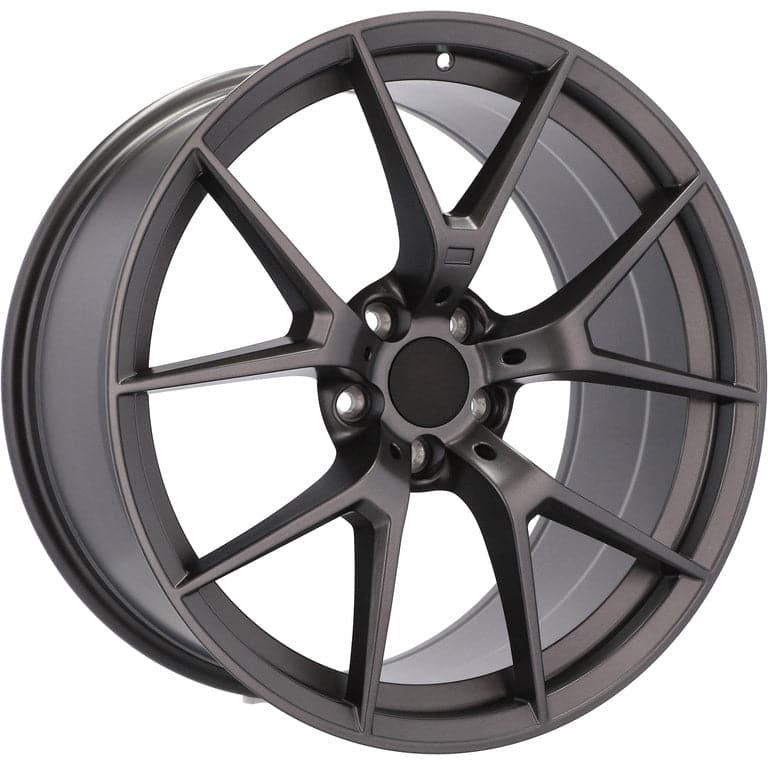 Alu kola pro BMW HE761 10x20 5x120 ET40 Gun Metal Half Matt