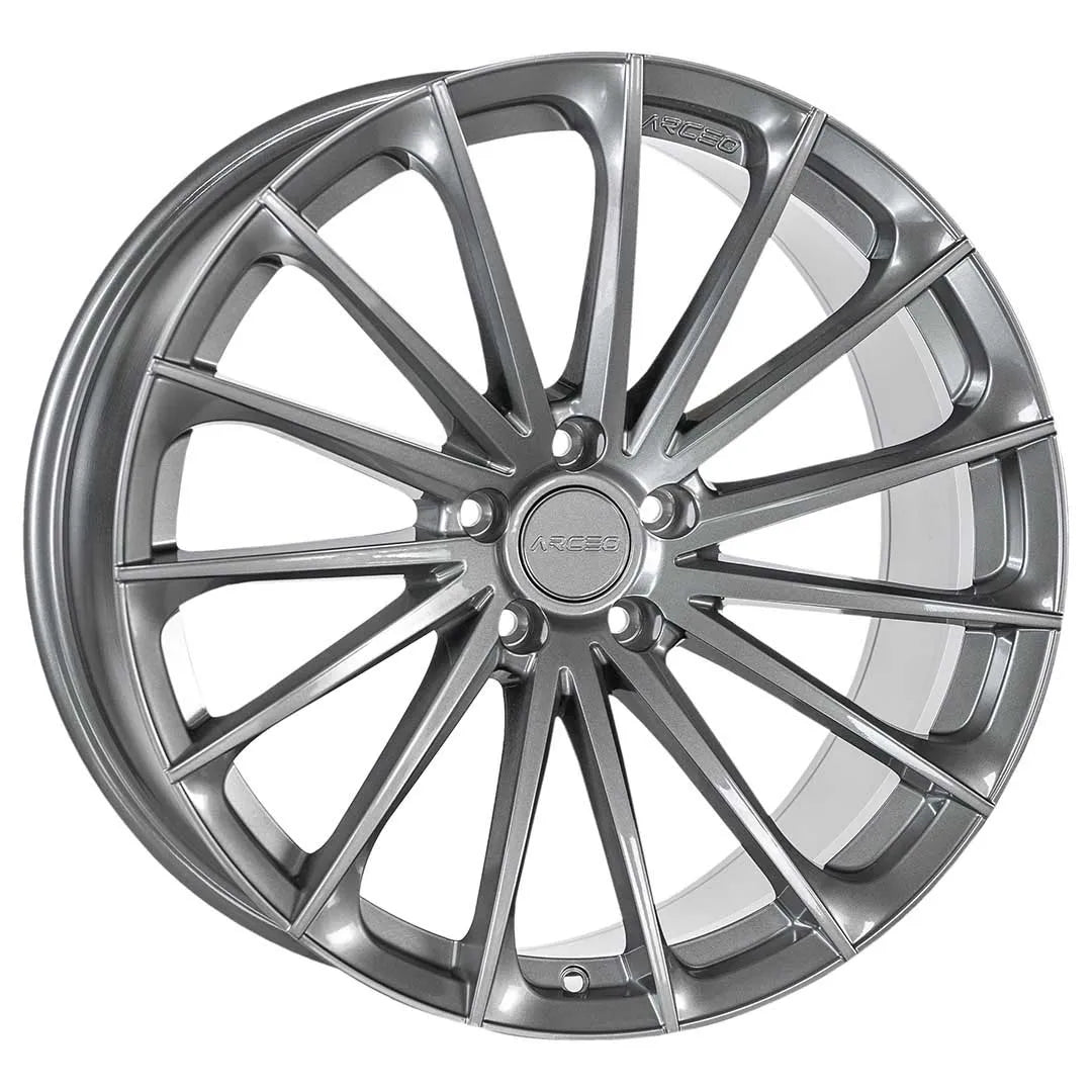 Alu kola Arceo BERLIN 9x20 5x108 ET35 Titanium Silver | Wheelsup.cz