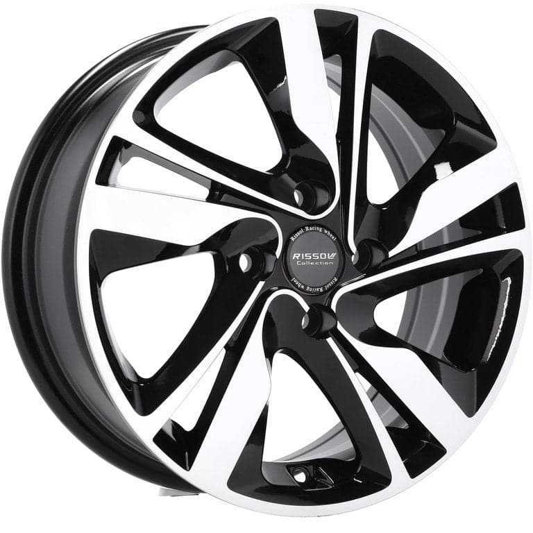 Alu kola pro Hyundai BK813 6x16 4x100 ET50 Black Polished