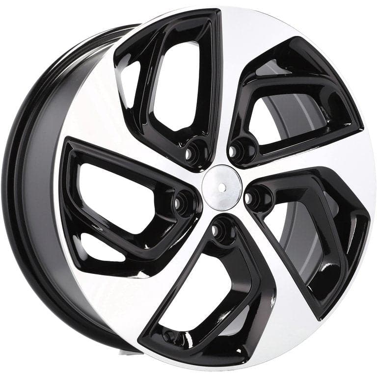 Alu kola pro Hyundai B1278 7x17 5x114.3 ET43.5 Black Polished