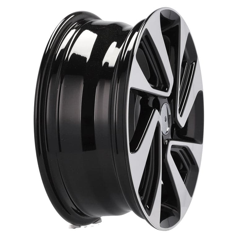 Alu kola pro Kia A422 6x16 4x100 ET43 Black Polished