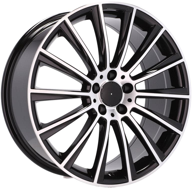 Alu kola pro Mercedes B1048 8x18 5x112 ET45 Black Polished