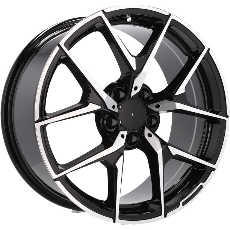 Alu kola pro Mercedes XE137 8.5x18 5x112 ET35 Black Polished