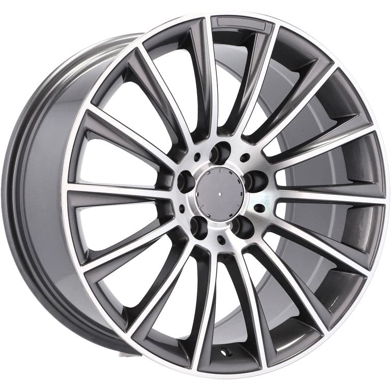 Alu kola pro Mercedes B1048 7.5x19 5x112 ET44 Grey Polished