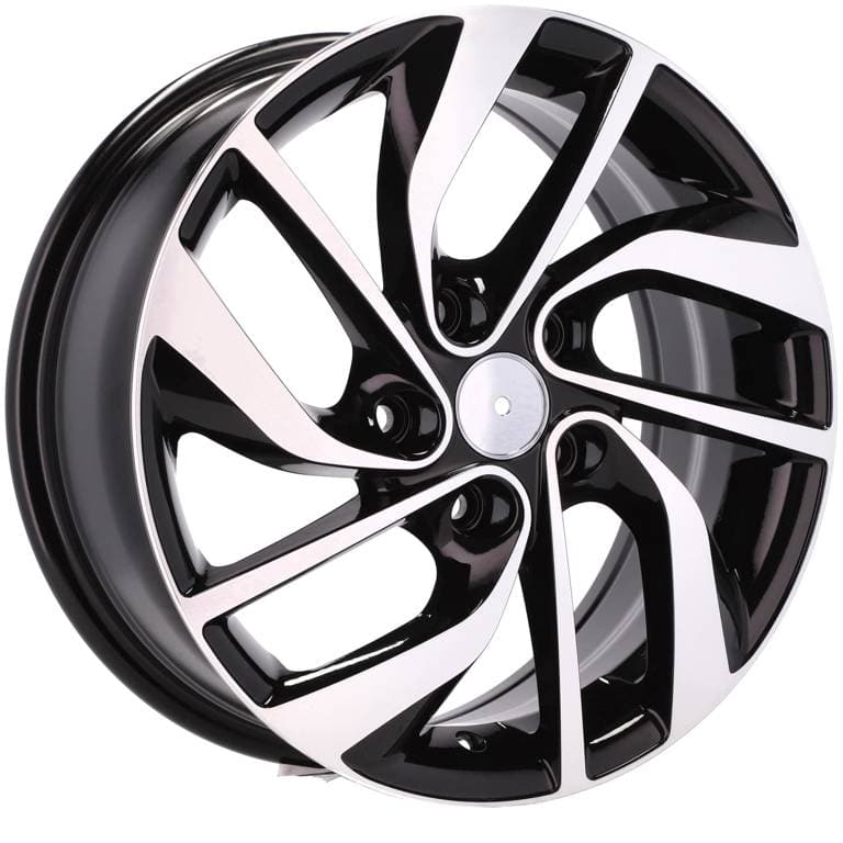 Alu kola pro Mercedes B1563 9.5x18 5x112 ET35 Silver & Polished Lip