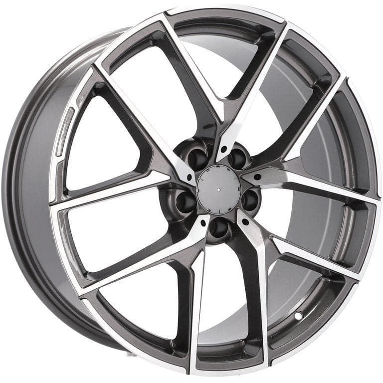 Alu kola Mercedes XE137 8.5x19 5x112 ET30 Grey Polished