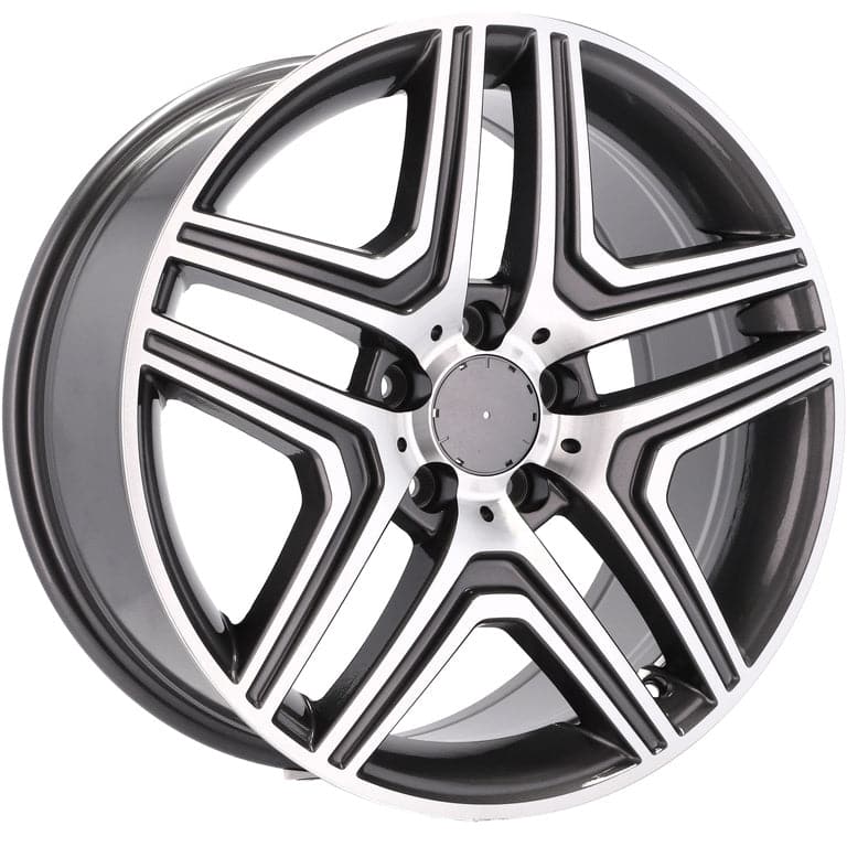 Alu kola Mercedes BK206 8.5x18 5x112 ET48 Grey Polished