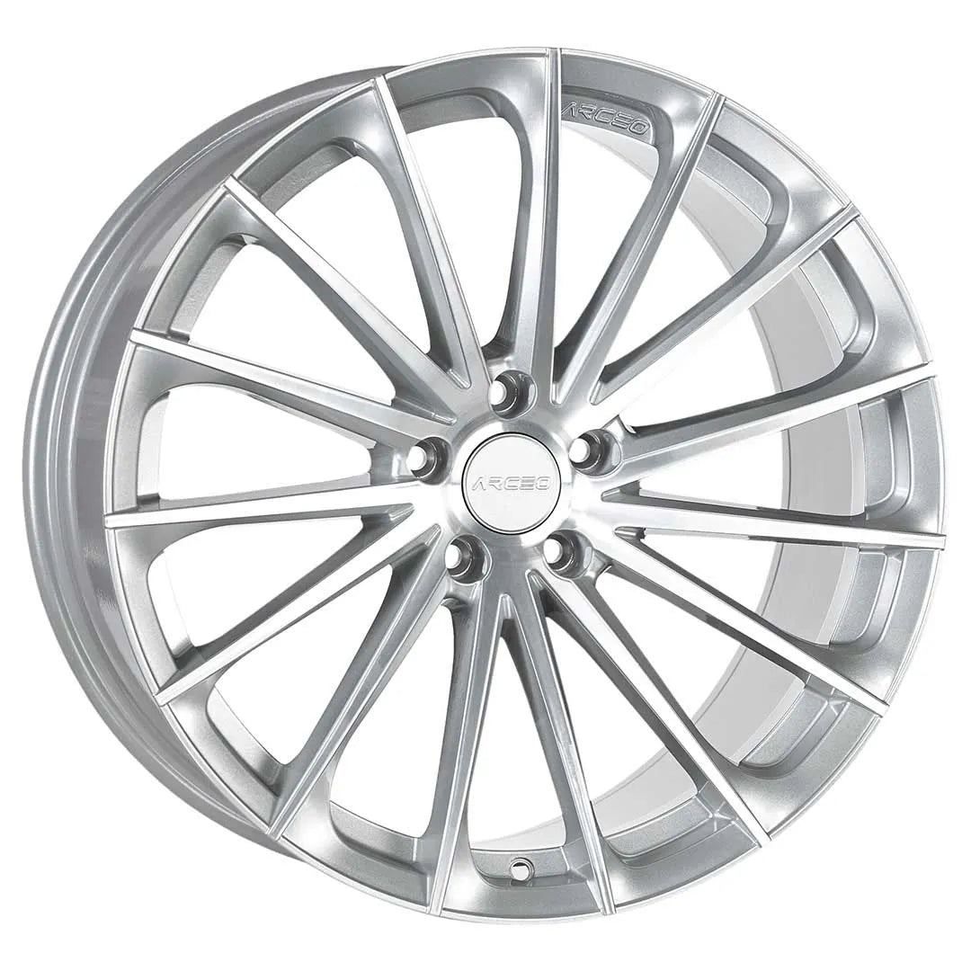 Alu kola Arceo BERLIN 10x20 5x114.3 ET40 Silver Diamond | Wheelsup.cz