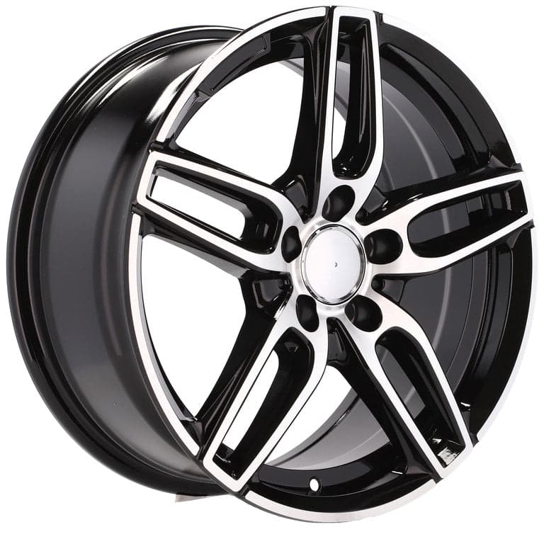 Alu kola Mercedes B5434 7.5x17 5x112 ET45 Black Polished