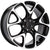 Alu kola pro Opel E236 7.5x17 5x115 ET42 70.1 Black Polished