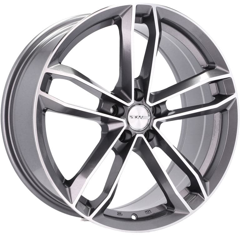 Alu kola pro Racing Line D5276 8x18 5x100 ET40 Grey Polished